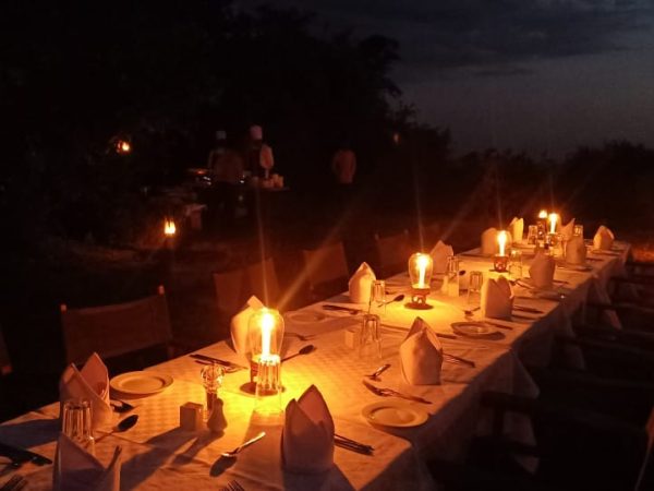 Fireside dinner